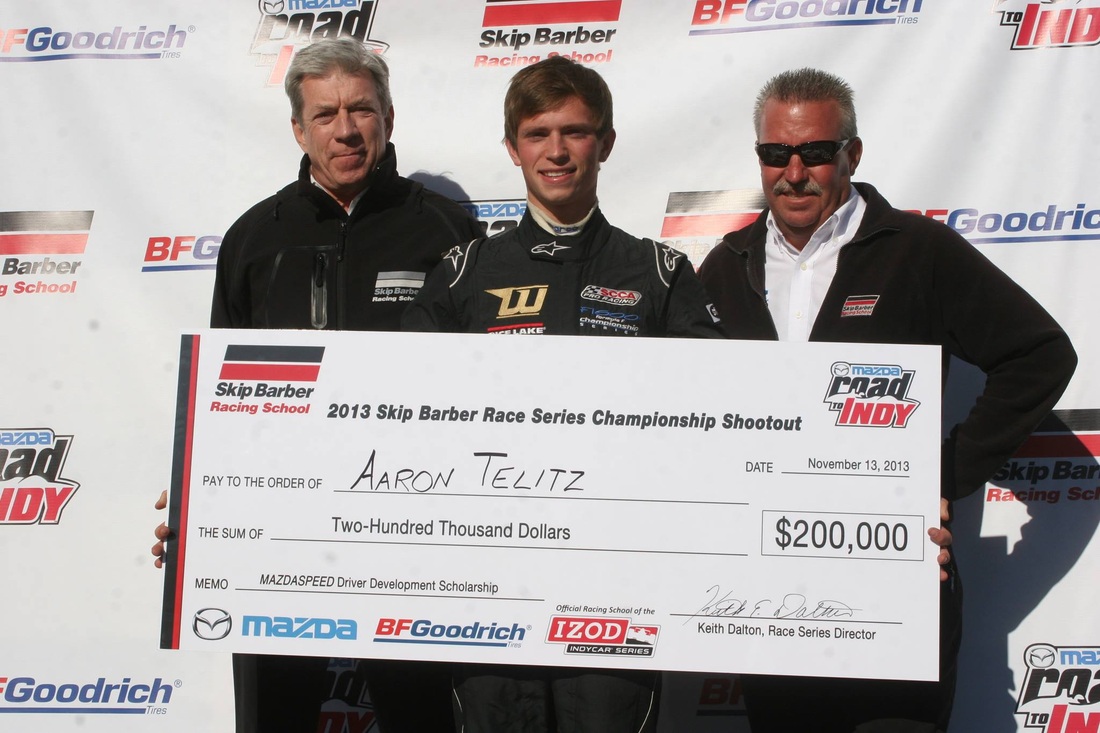 Mazda Scholarship Winner Telitz Joins ArmsUp Motorsports in 2014